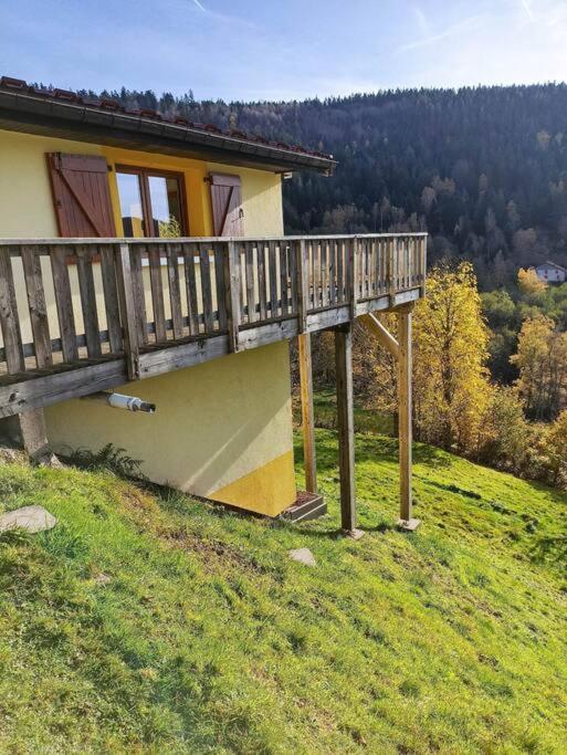 Maison De Montagne Vue Magnifique Ventron Exterior foto